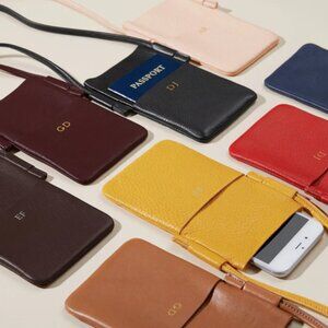 Long Crossbody Phone Pocket By Leatherology